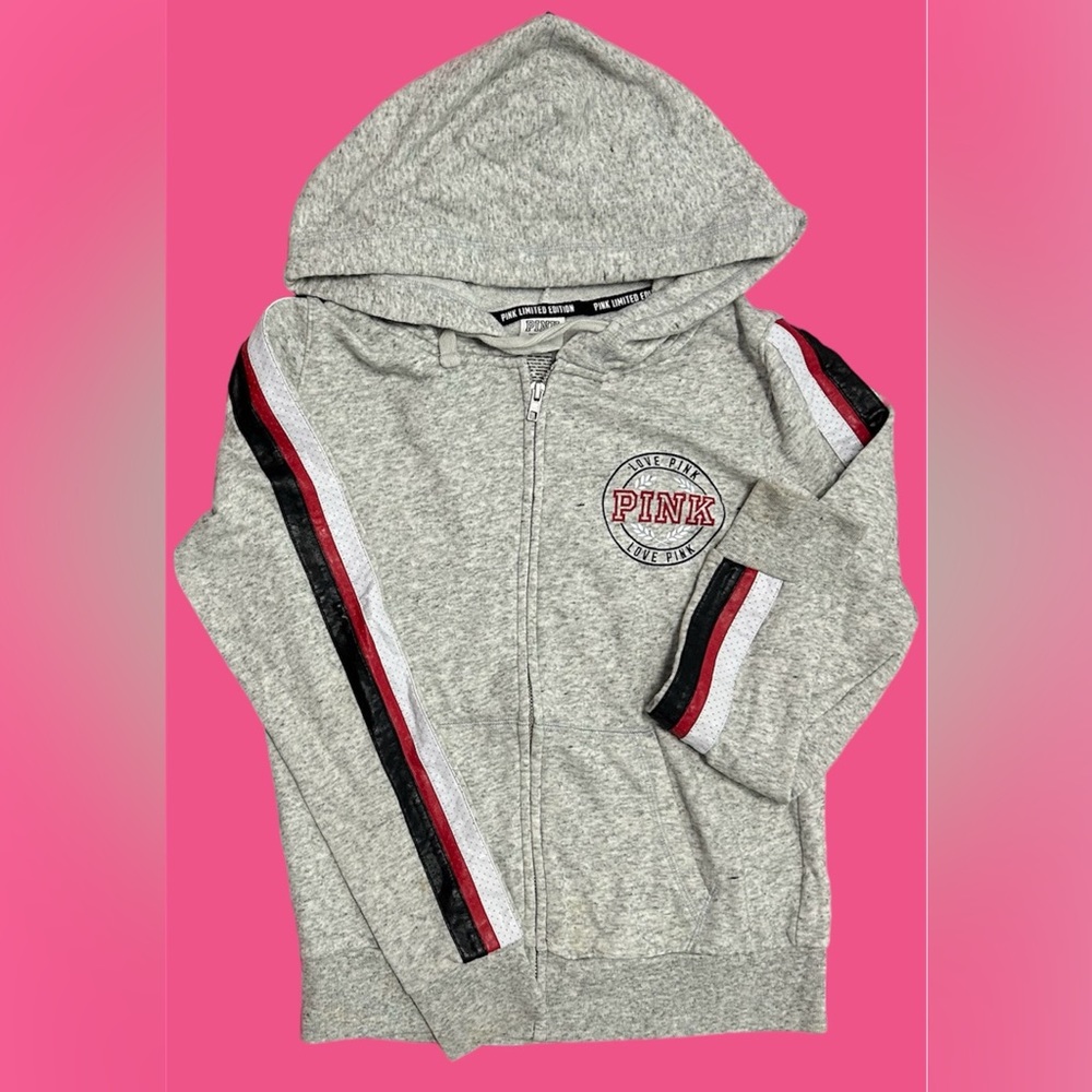 victoria’s secret limited edition zip up hoodie